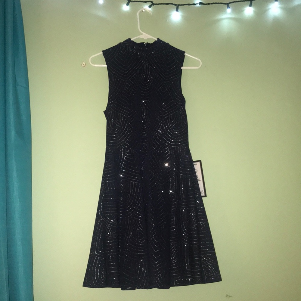 Navy Blue Short Formal Dress 💙